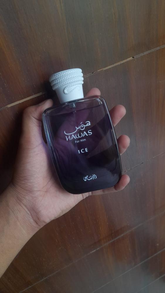Rasasi Hawas Ice Eau de Parfum for Men - Customer Photo From kushagra singh