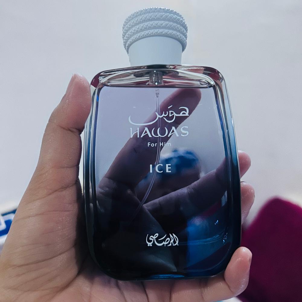 Rasasi Hawas Ice Eau de Parfum for Men - Customer Photo From Muskan Khan
