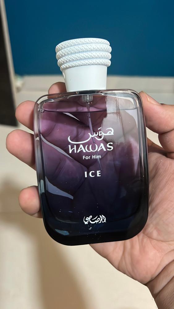 Rasasi Hawas Ice Eau de Parfum for Men - Customer Photo From Adnan Aga