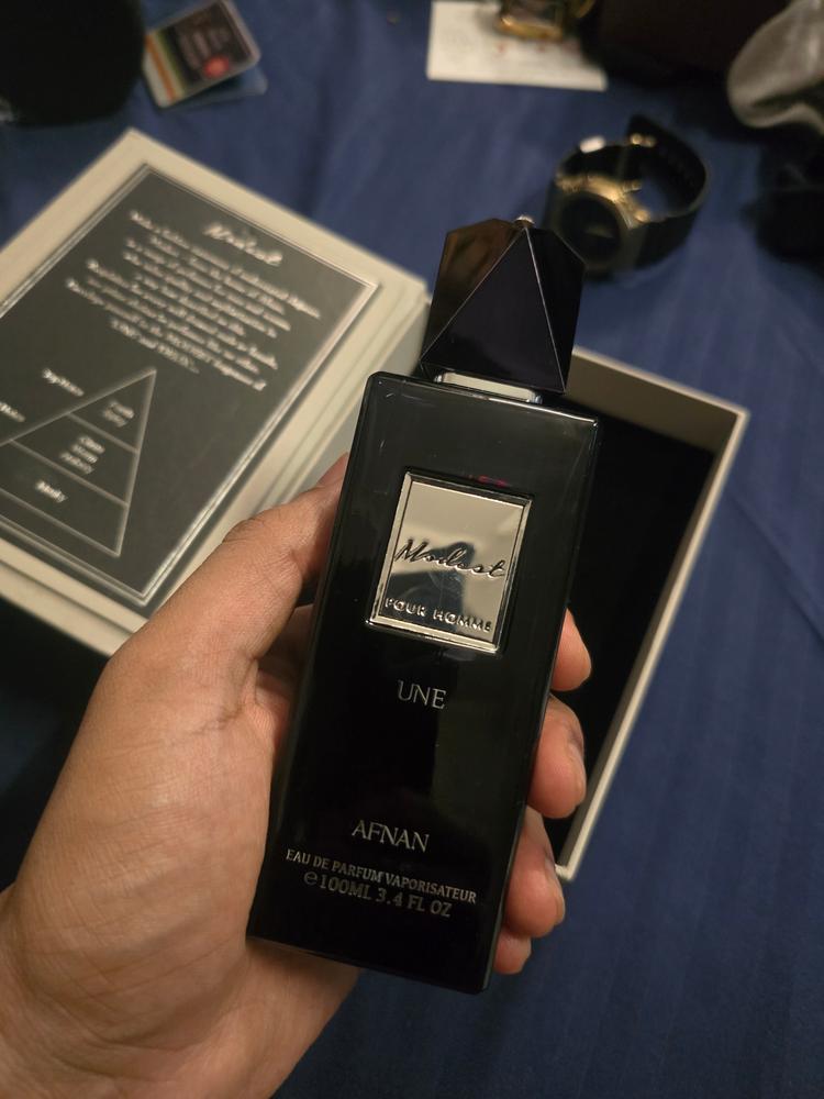 Afnan Modest Une Pour Homme Eau de Parfum for Men - Customer Photo From Kritin