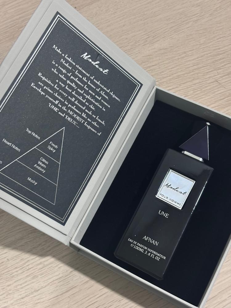 Afnan Modest Une Pour Homme Eau de Parfum for Men - Customer Photo From JustAGamer