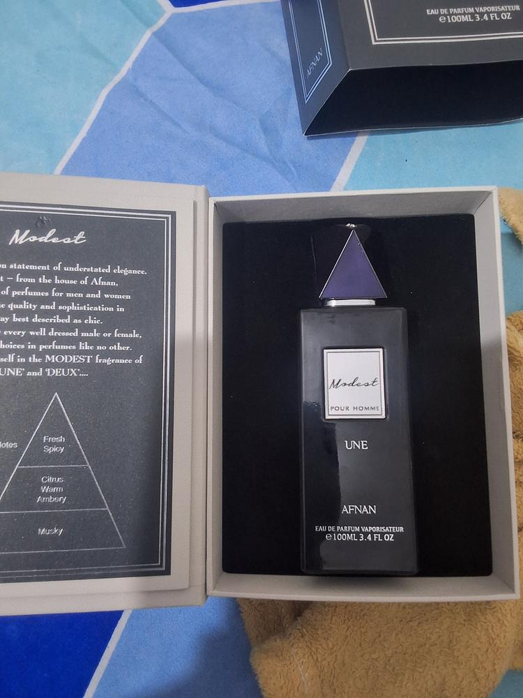 Afnan Modest Une Pour Homme Eau de Parfum for Men - Customer Photo From Aman