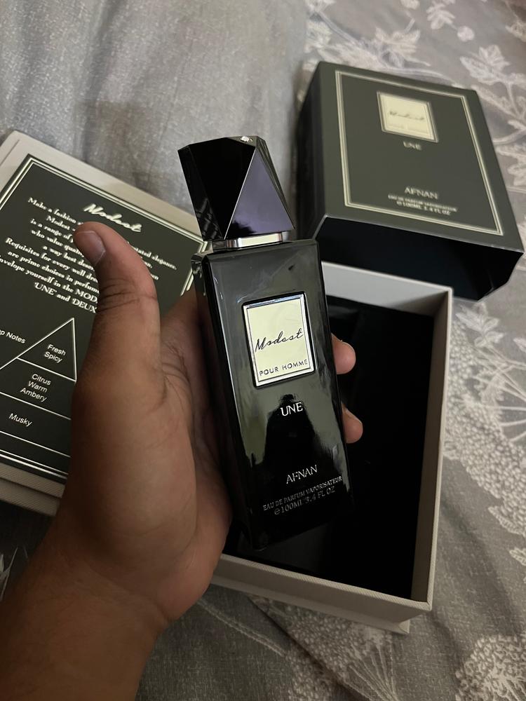 Afnan Modest Une Pour Homme Eau de Parfum for Men - Customer Photo From Sameer Sheikh