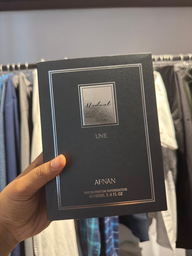 Afnan Modest Une Pour Homme Eau de Parfum for Men - Customer Photo From Anmol Nigam