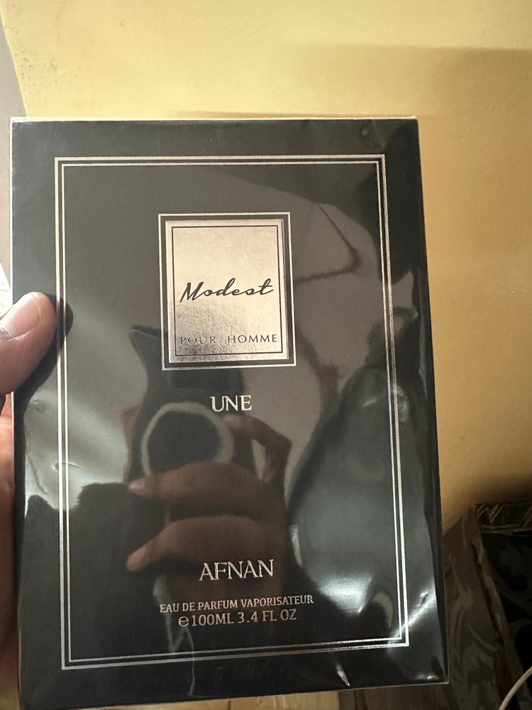 Afnan Modest Une Pour Homme Eau de Parfum for Men - Customer Photo From Anas