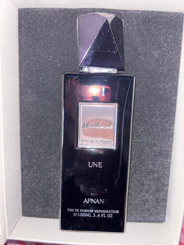 Afnan Modest Une Pour Homme Eau de Parfum for Men - Customer Photo From Money Singh