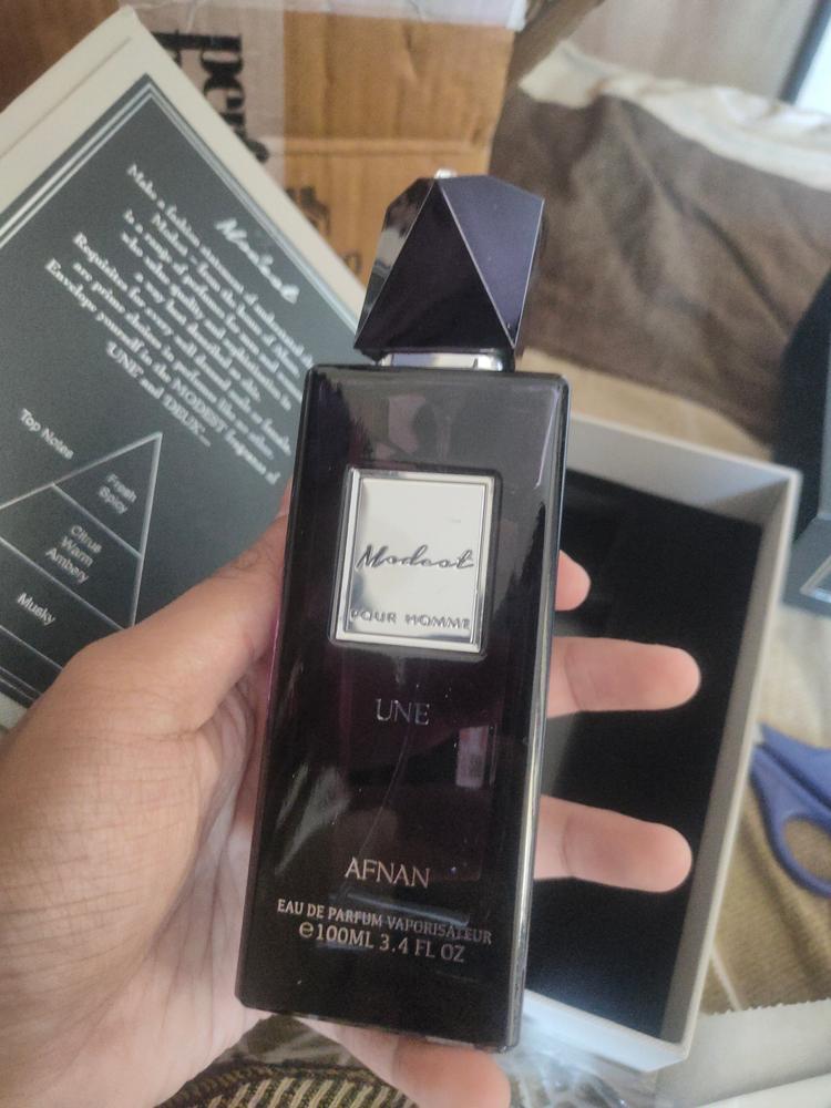 Afnan Modest Une Pour Homme Eau de Parfum for Men - Customer Photo From Anurag