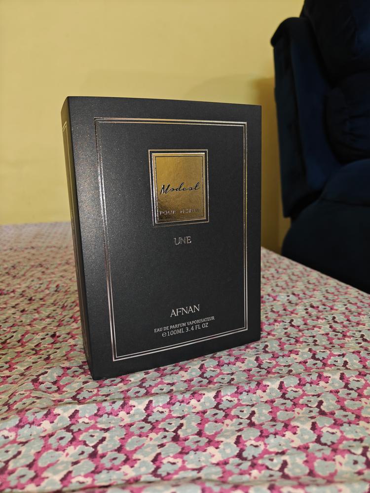 Afnan Modest Une Pour Homme Eau de Parfum for Men - Customer Photo From Vinod I