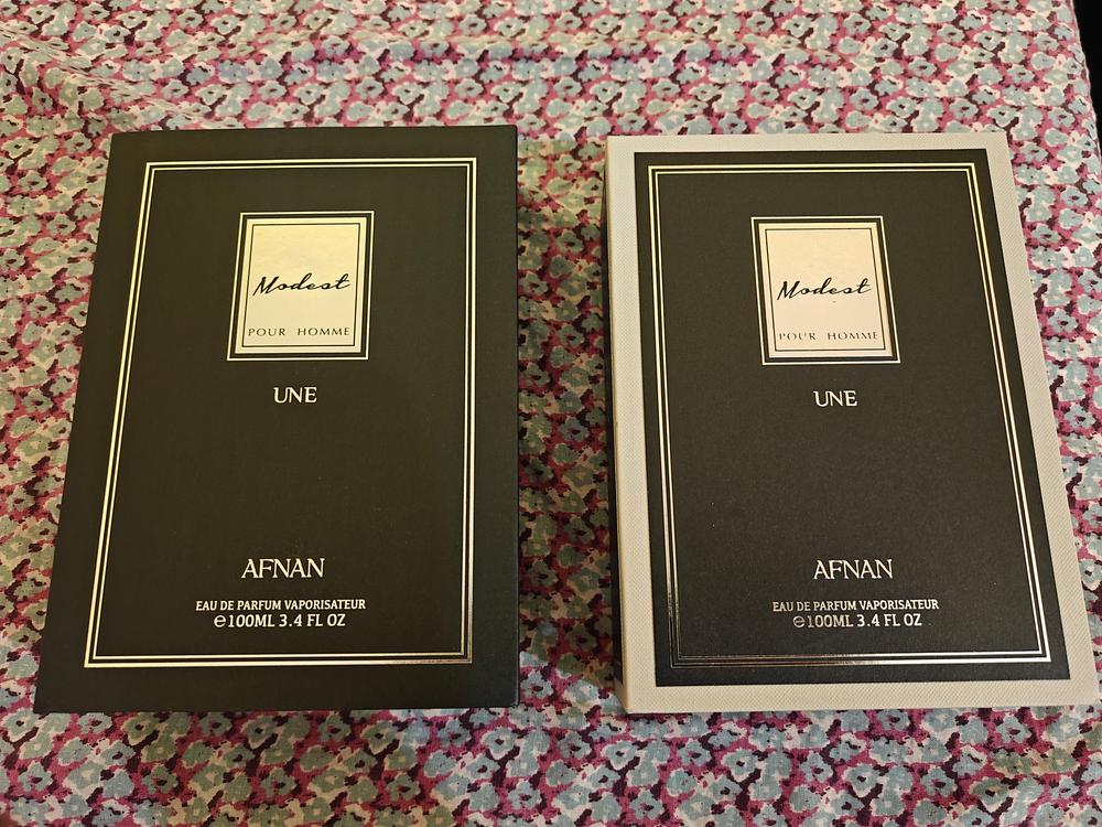 Afnan Modest Une Pour Homme Eau de Parfum for Men - Customer Photo From Vinod I