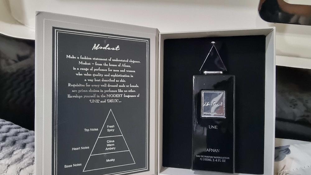 Afnan Modest Une Pour Homme Eau de Parfum for Men - Customer Photo From Deepanshu Chauhan 
