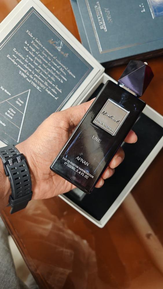 Afnan Modest Une Pour Homme Eau de Parfum for Men - Customer Photo From Manoj Kumar