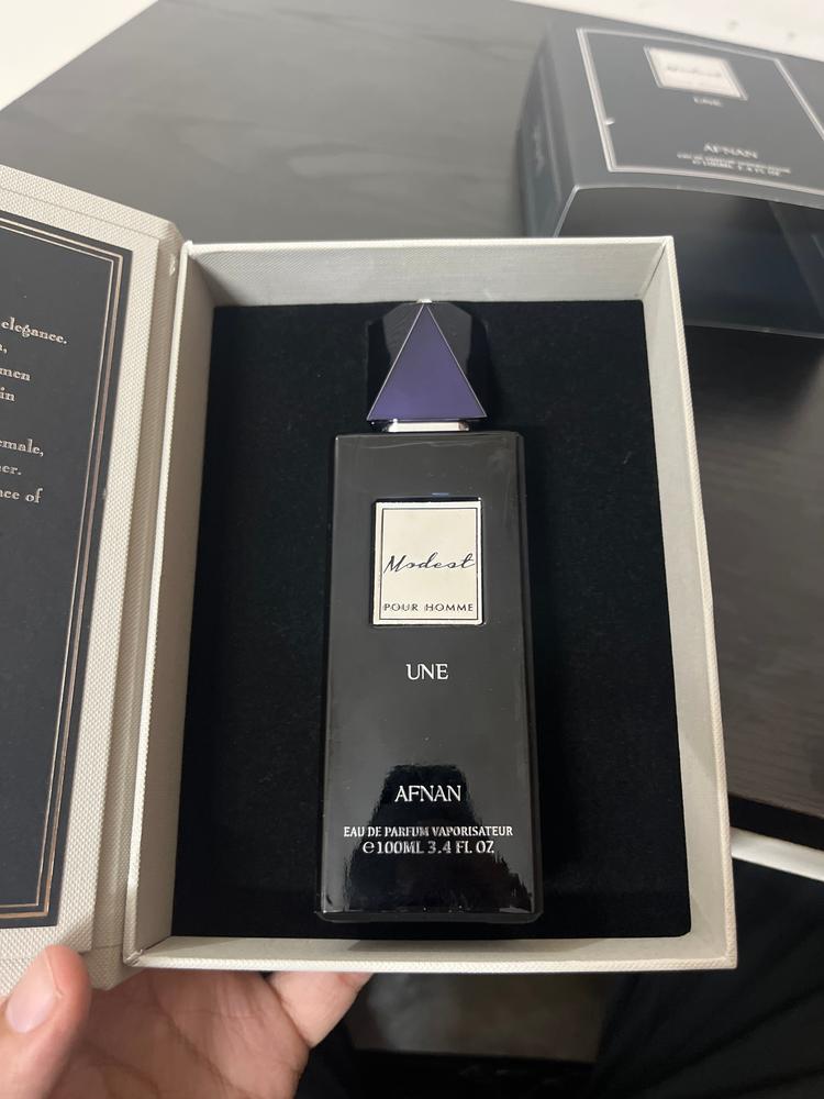 Afnan Modest Une Pour Homme Eau de Parfum for Men - Customer Photo From Kunal Kwatra