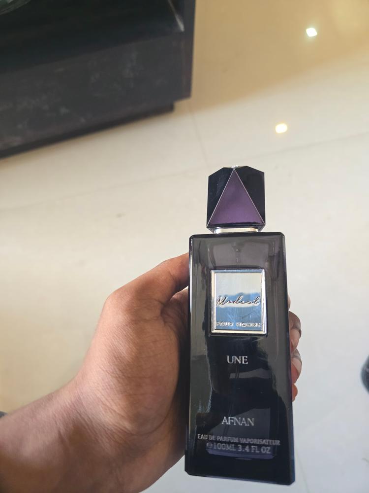 Afnan Modest Une Pour Homme Eau de Parfum for Men - Customer Photo From Cayden