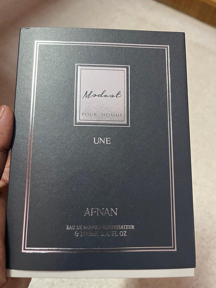 Afnan Modest Une Pour Homme Eau de Parfum for Men - Customer Photo From Goverdhan R