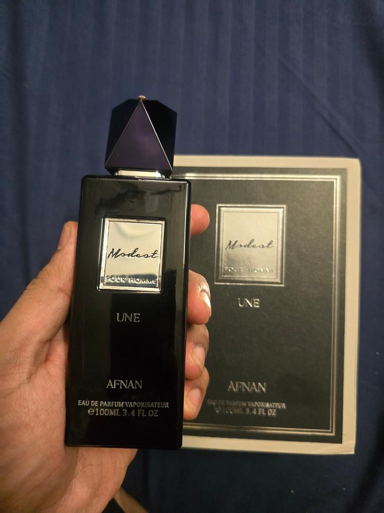 Afnan Modest Une Pour Homme Eau de Parfum for Men - Customer Photo From Kritin