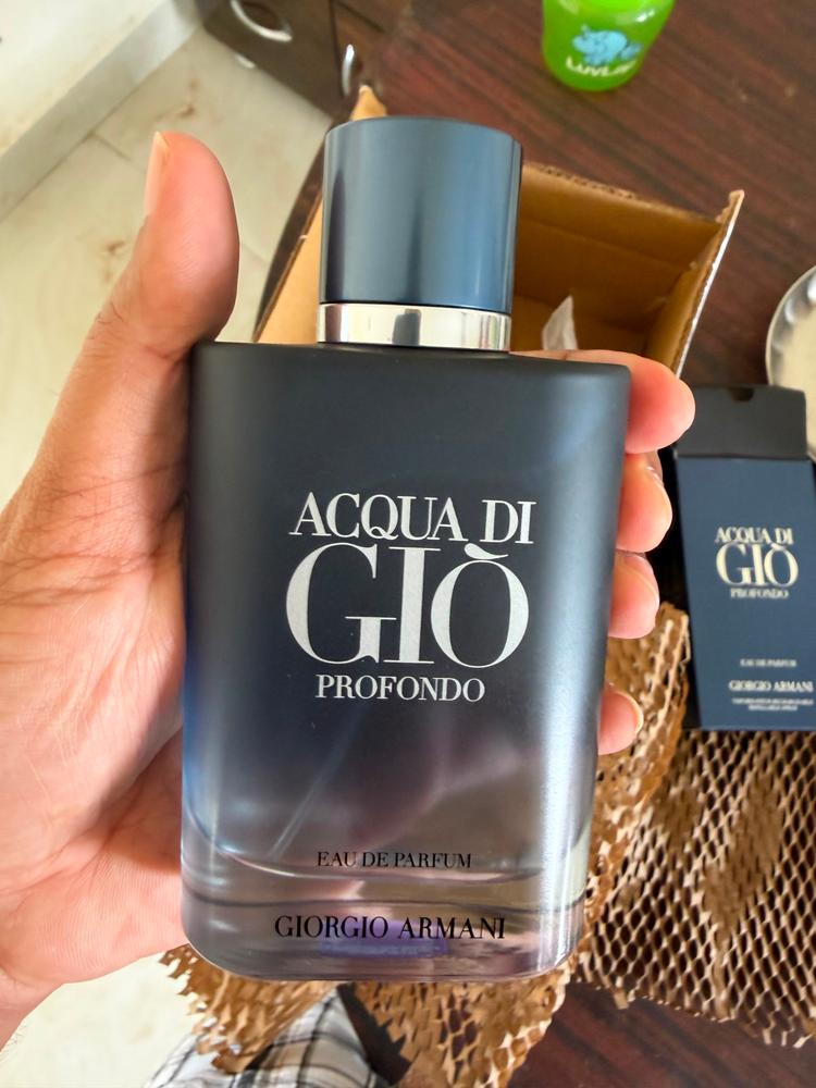 Armani Acqua di Giò Profondo Eau de Parfum for Men - Customer Photo From Tirumal