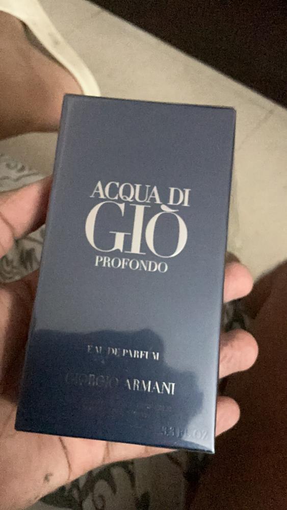 Armani Acqua di Giò Profondo Eau de Parfum for Men - Customer Photo From Abeer SAINI