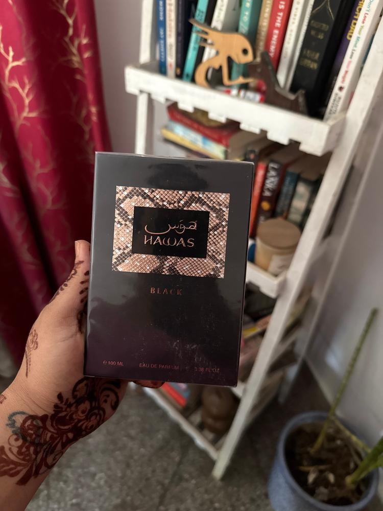 Rasasi Hawas Black Eau de Parfum for Men - Customer Photo From Kartik Chhabra