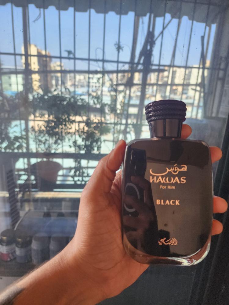 Rasasi Hawas Black Eau de Parfum for Men - Customer Photo From Ishwar Singh