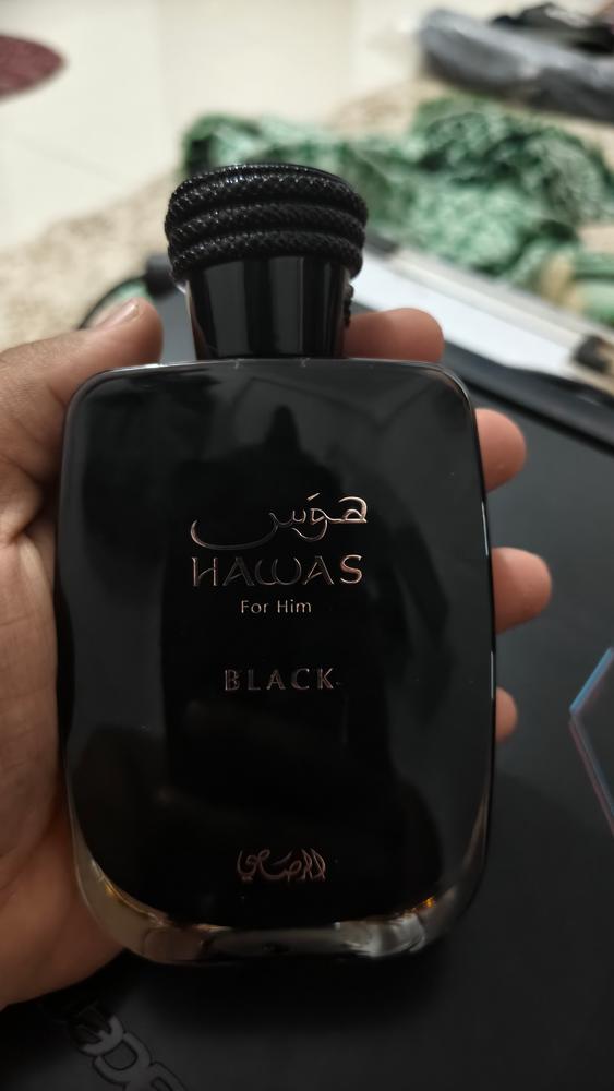 Rasasi Hawas Black Eau de Parfum for Men - Customer Photo From Pranav