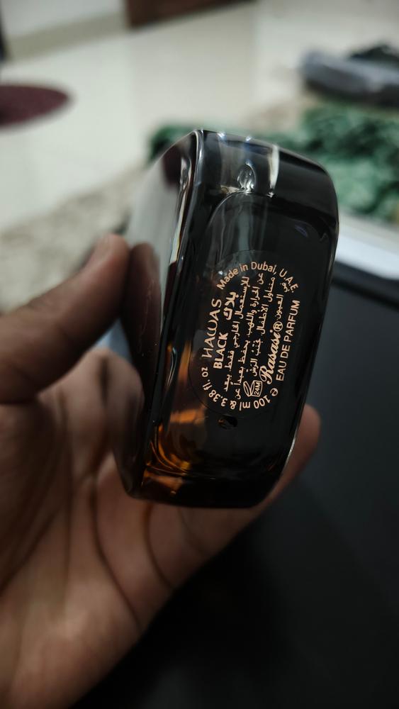 Rasasi Hawas Black Eau de Parfum for Men - Customer Photo From Pranav
