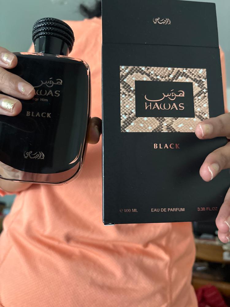 Rasasi Hawas Black Eau de Parfum for Men - Customer Photo From Prajwal Tiwari