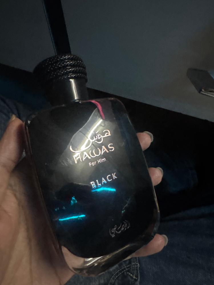 Rasasi Hawas Black Eau de Parfum for Men - Customer Photo From Karan Mhatre