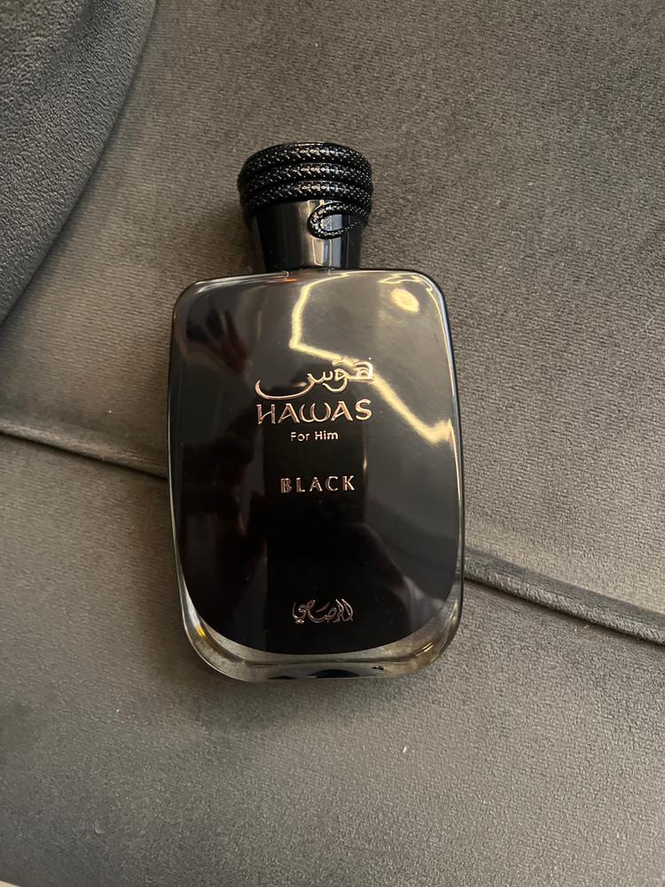 Rasasi Hawas Black Eau de Parfum for Men - Customer Photo From Rishabh Kaushik