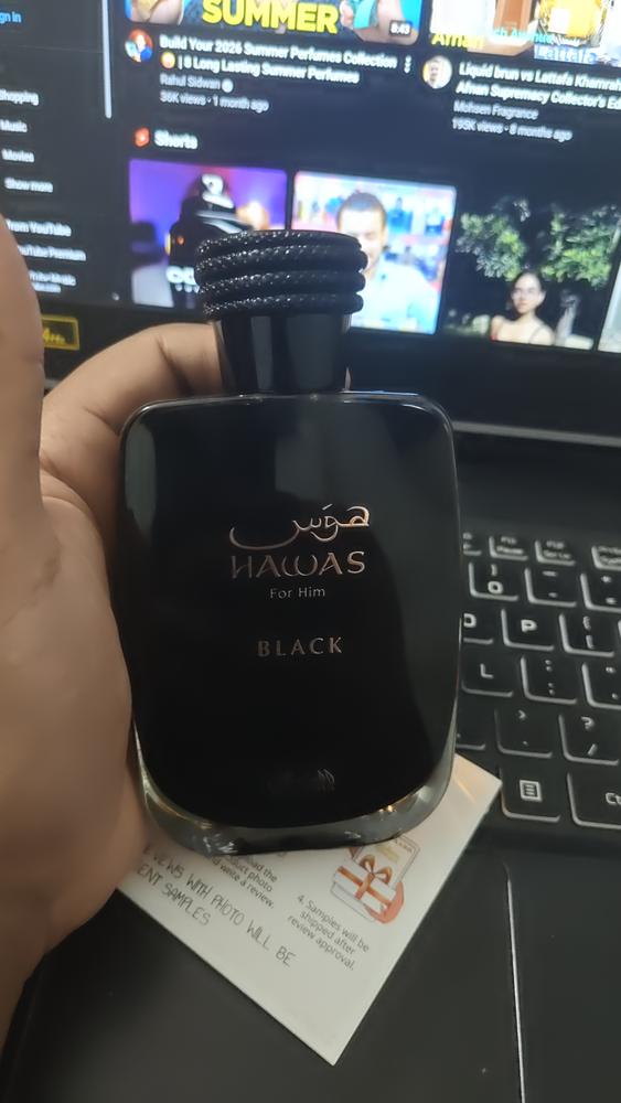 Rasasi Hawas Black Eau de Parfum for Men - Customer Photo From Pranav