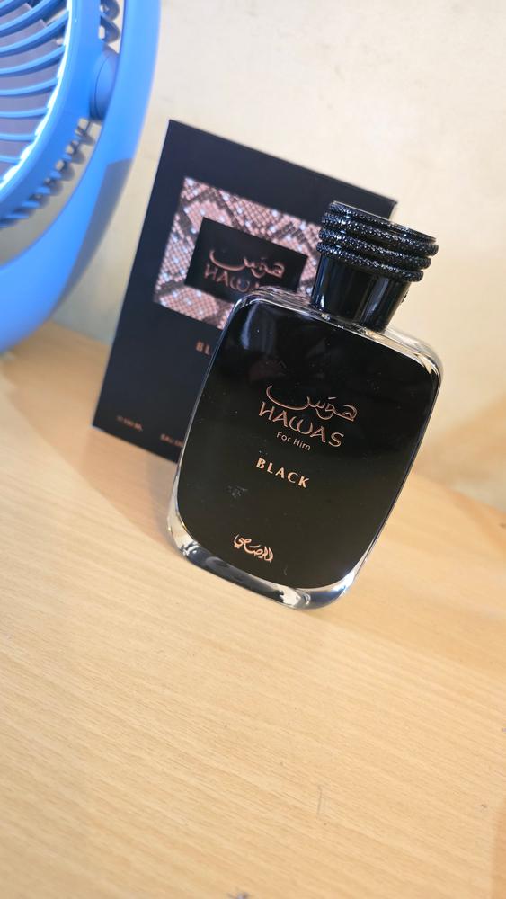 Rasasi Hawas Black Eau de Parfum for Men - Customer Photo From Selva