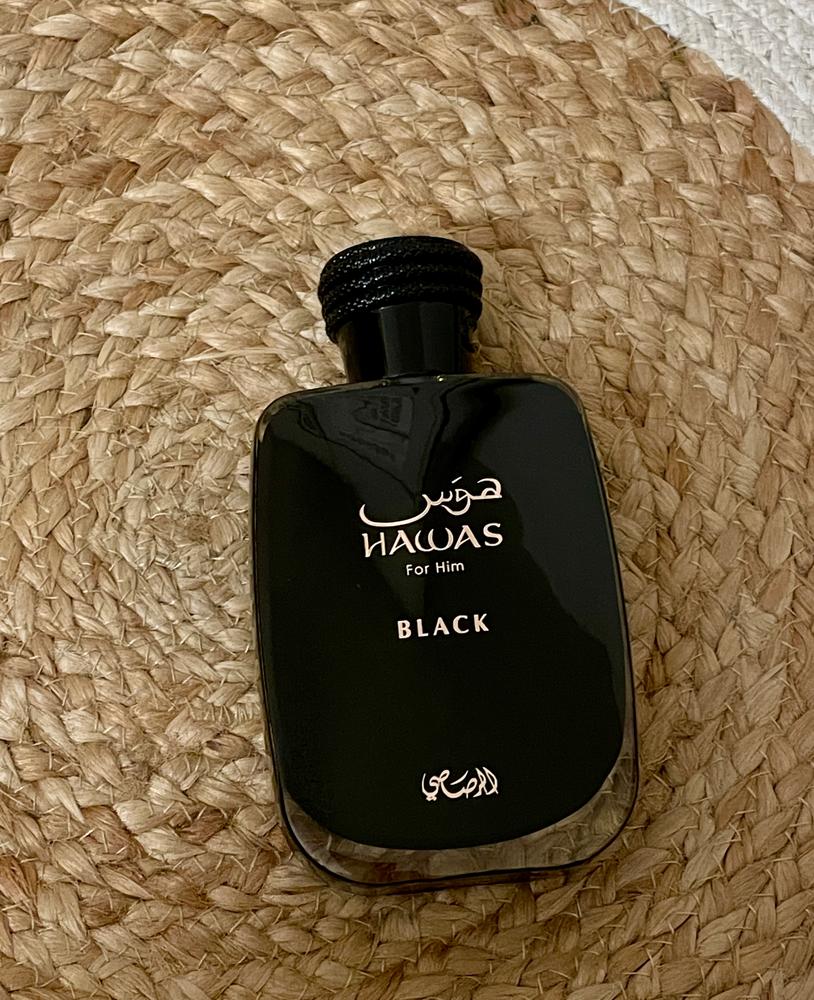 Rasasi Hawas Black Eau de Parfum for Men - Customer Photo From Arny