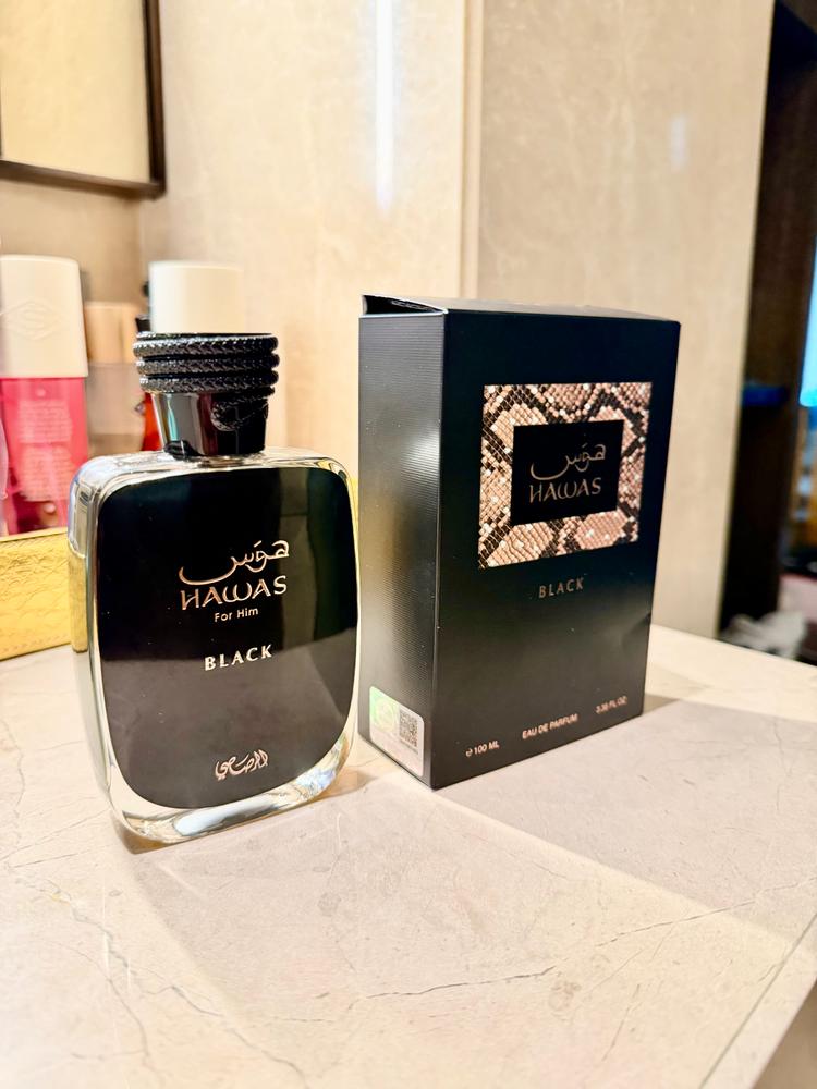 Rasasi Hawas Black Eau de Parfum for Men - Customer Photo From Raghav Chaudhary