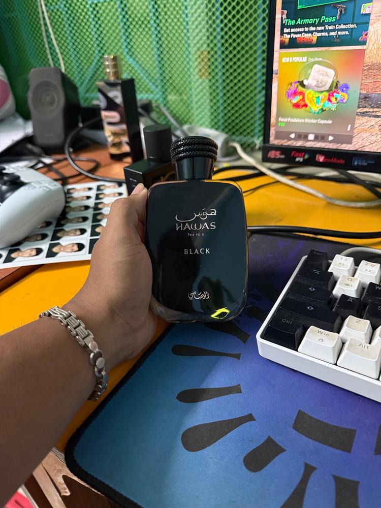 Rasasi Hawas Black Eau de Parfum for Men - Customer Photo From Arunava Das