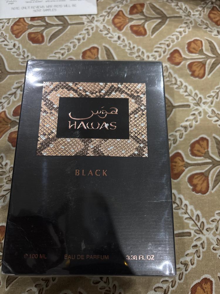 Rasasi Hawas Black Eau de Parfum for Men - Customer Photo From Amit Ranjan