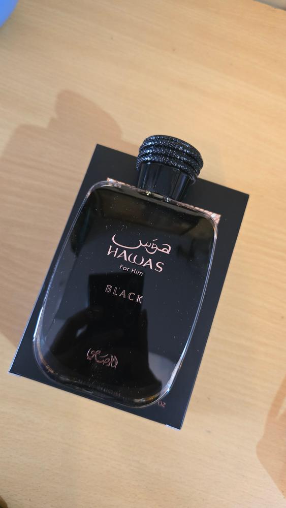 Rasasi Hawas Black Eau de Parfum for Men - Customer Photo From Selva