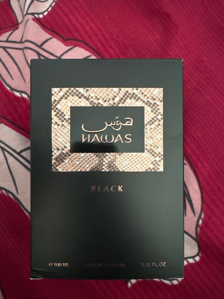 Rasasi Hawas Black Eau de Parfum for Men - Customer Photo From Akshat Kamboj