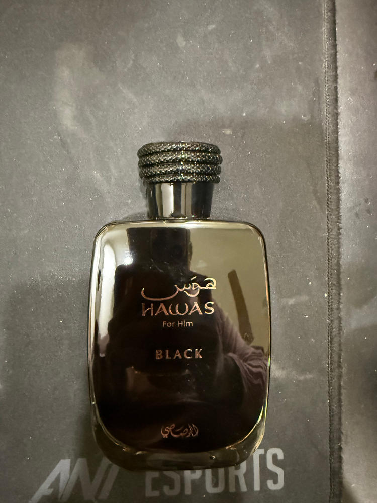 Rasasi Hawas Black Eau de Parfum for Men - Customer Photo From 110029