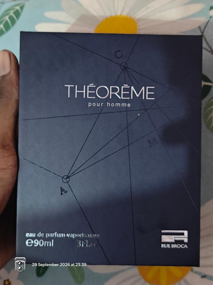 Rue Broca Theoreme Homme Eau de Parfum for Men - Customer Photo From Manjunath J
