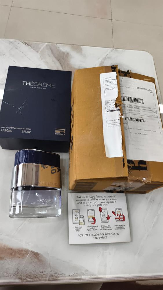 Rue Broca Theoreme Homme Eau de Parfum for Men - Customer Photo From Sahil Koyande