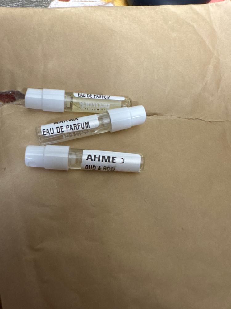 Ahmed Al Maghribi Oud & Roses Eau de Parfum - Customer Photo From Sahil
