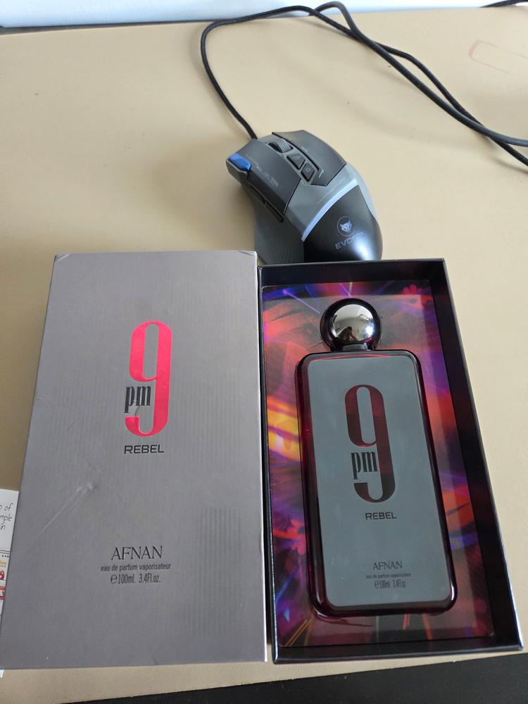 Afnan 9PM Rebel Eau de Parfum for Men - Customer Photo From Karthik