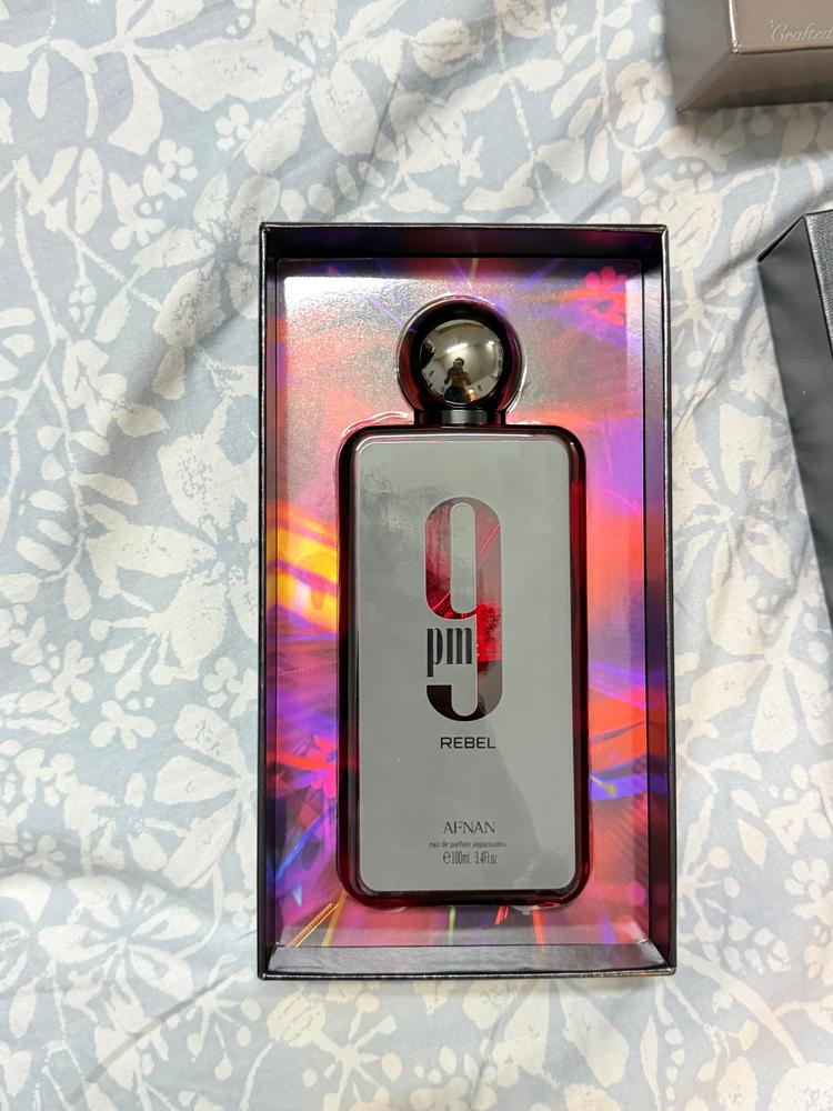 Afnan 9PM Rebel Eau de Parfum for Men - Customer Photo From Sidharth Sood
