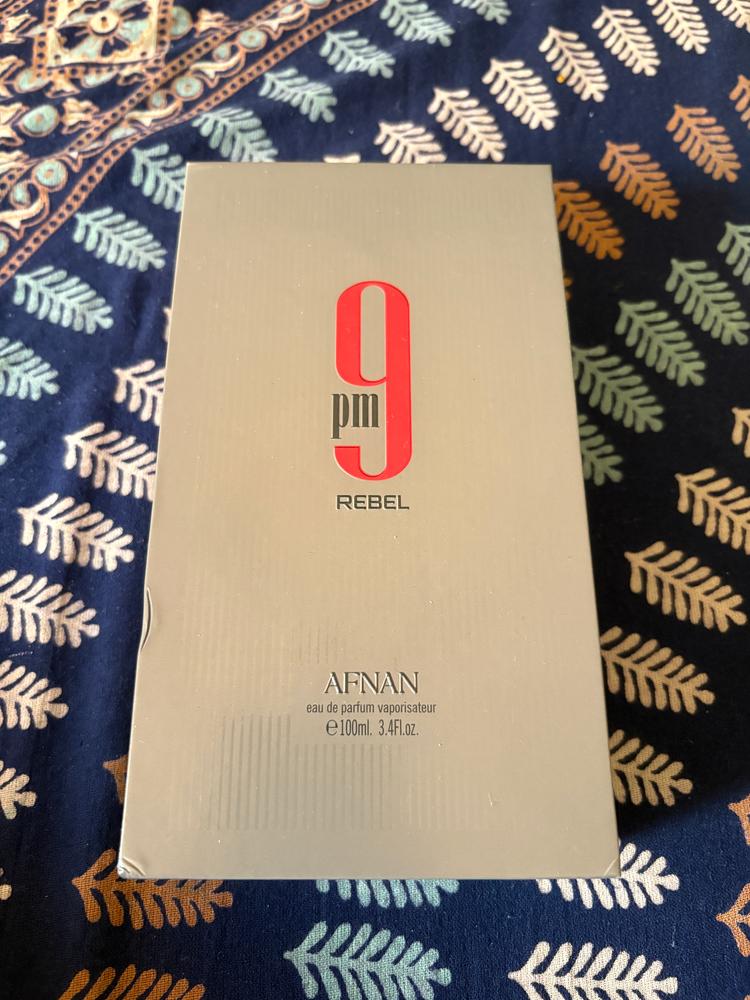 Afnan 9PM Rebel Eau de Parfum for Men - Customer Photo From Priyansh Vyas