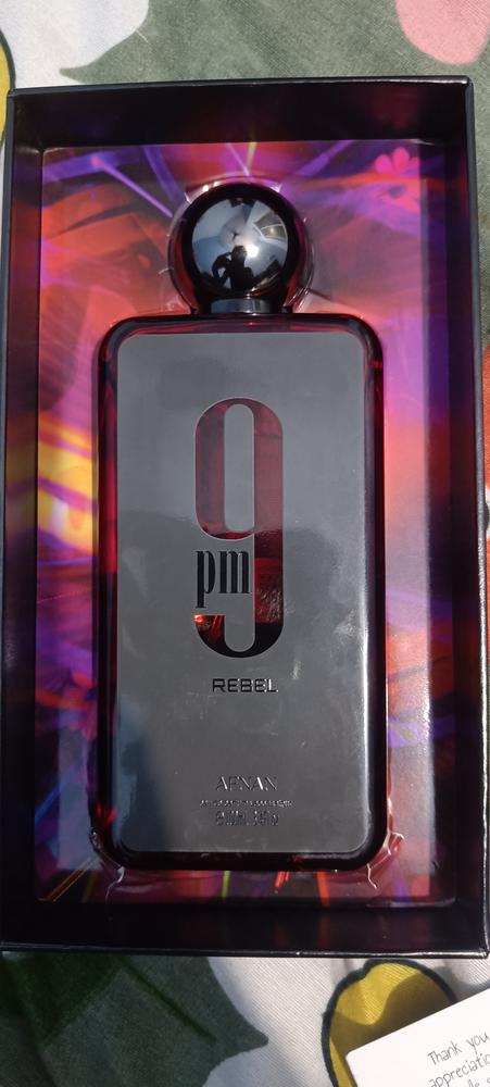 Afnan 9PM Rebel Eau de Parfum for Men - Customer Photo From Asad ali
