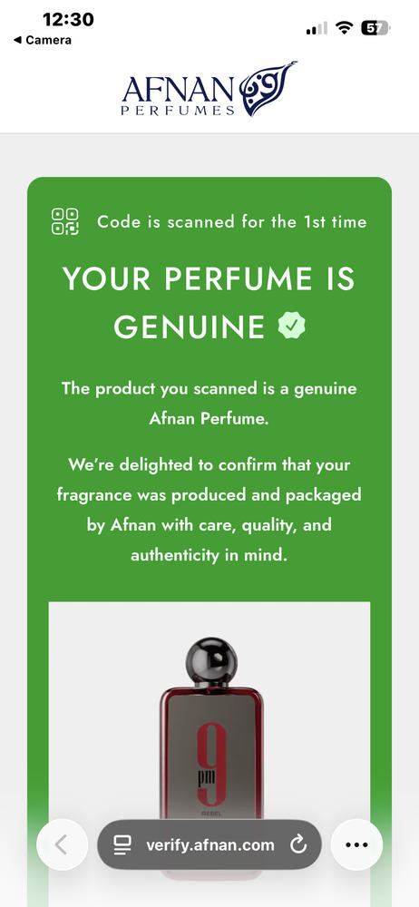 Afnan 9PM Rebel Eau de Parfum for Men - Customer Photo From Sai