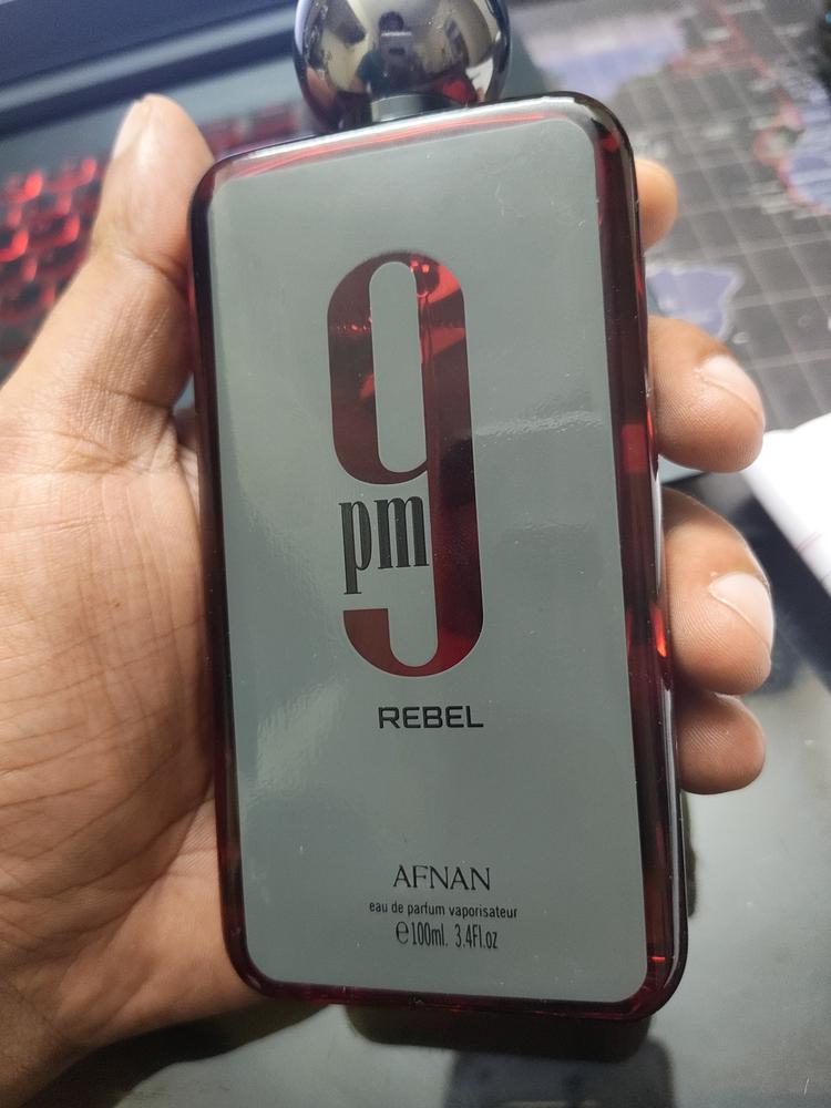 Afnan 9PM Rebel Eau de Parfum for Men - Customer Photo From Krithik Rao