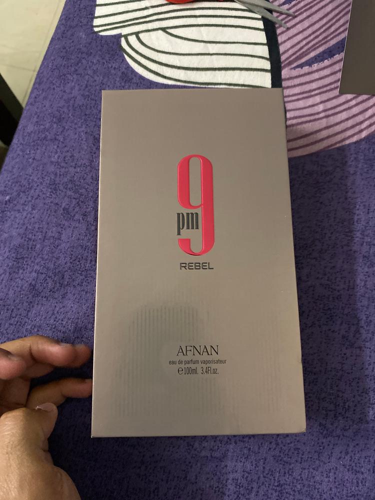 Afnan 9PM Rebel Eau de Parfum for Men - Customer Photo From Padigela Sai teja