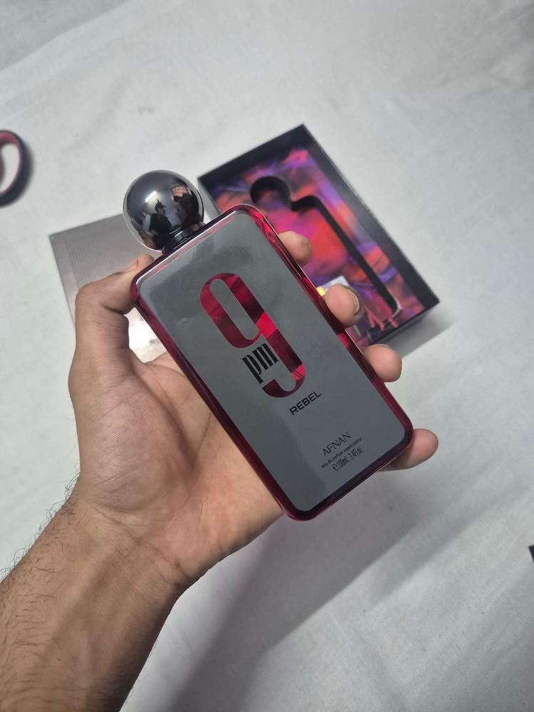 Afnan 9PM Rebel Eau de Parfum for Men - Customer Photo From Rehan Solkar