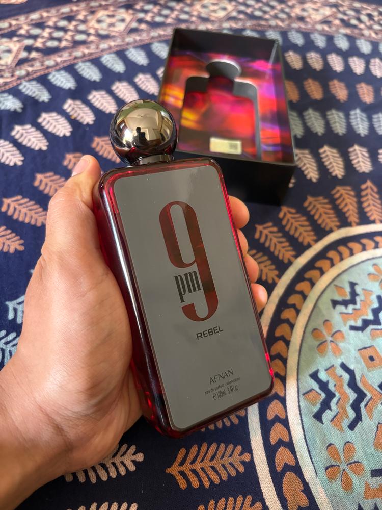 Afnan 9PM Rebel Eau de Parfum for Men - Customer Photo From Priyansh Vyas