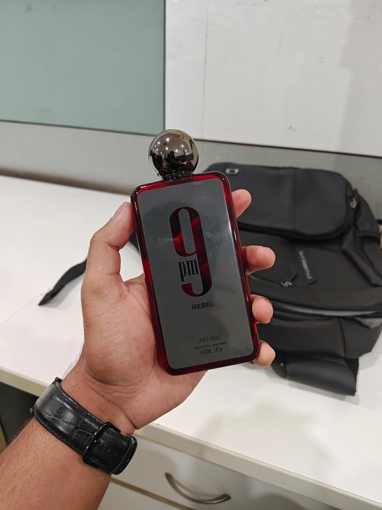 Afnan 9PM Rebel Eau de Parfum for Men - Customer Photo From Debtirtha Roy